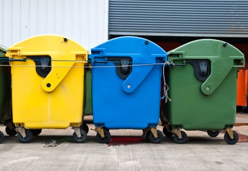 Clean streets in Bermondsey maintained by efficient waste removal