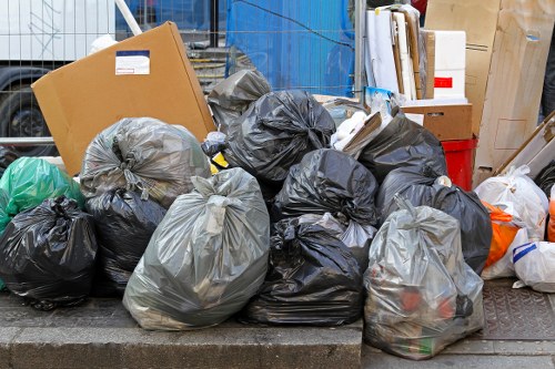 Efficient rubbish removal in Bermondsey garden