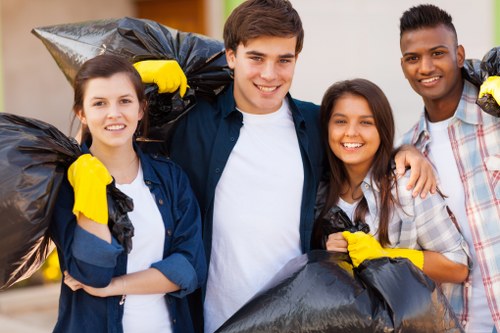 Eco-friendly furniture recycling process in Bermondsey