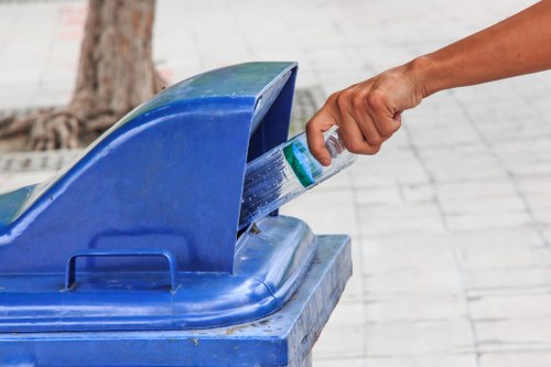 Efficient waste management at a Bermondsey construction site