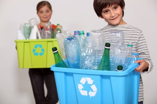 Efficient disposal and recycling during loft clearance